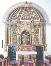 Altar de S. José y puerta sacristía Iglesia
Parroquial.